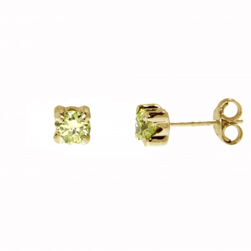 Boucle d'oreille en or 10kt. 08-4BO